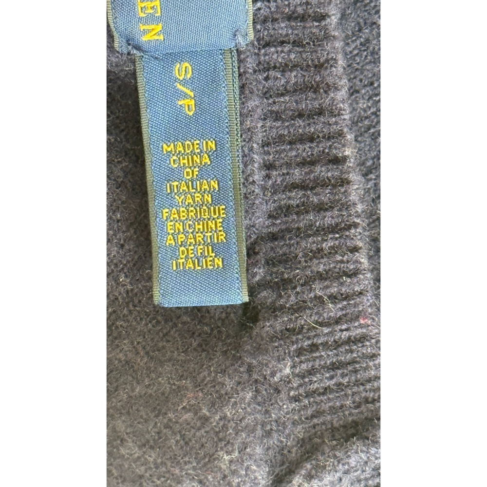 Polo Ralph Lauren Dress – Navy Blue/ Green Wood , Size S Retail Price $198 - Picture 6 of 6